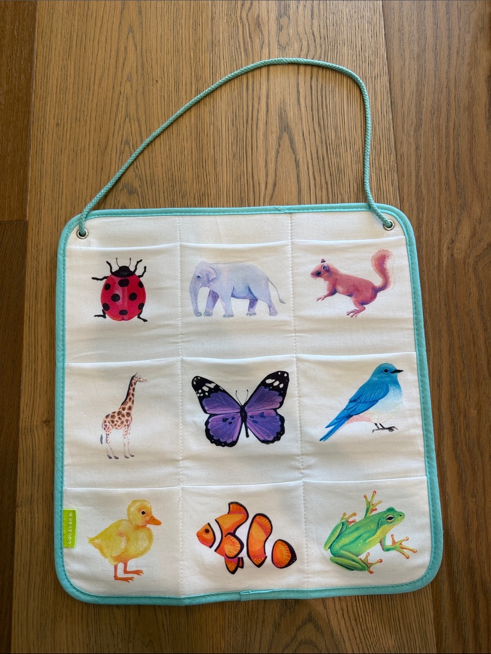 Lovevery animal matching toy